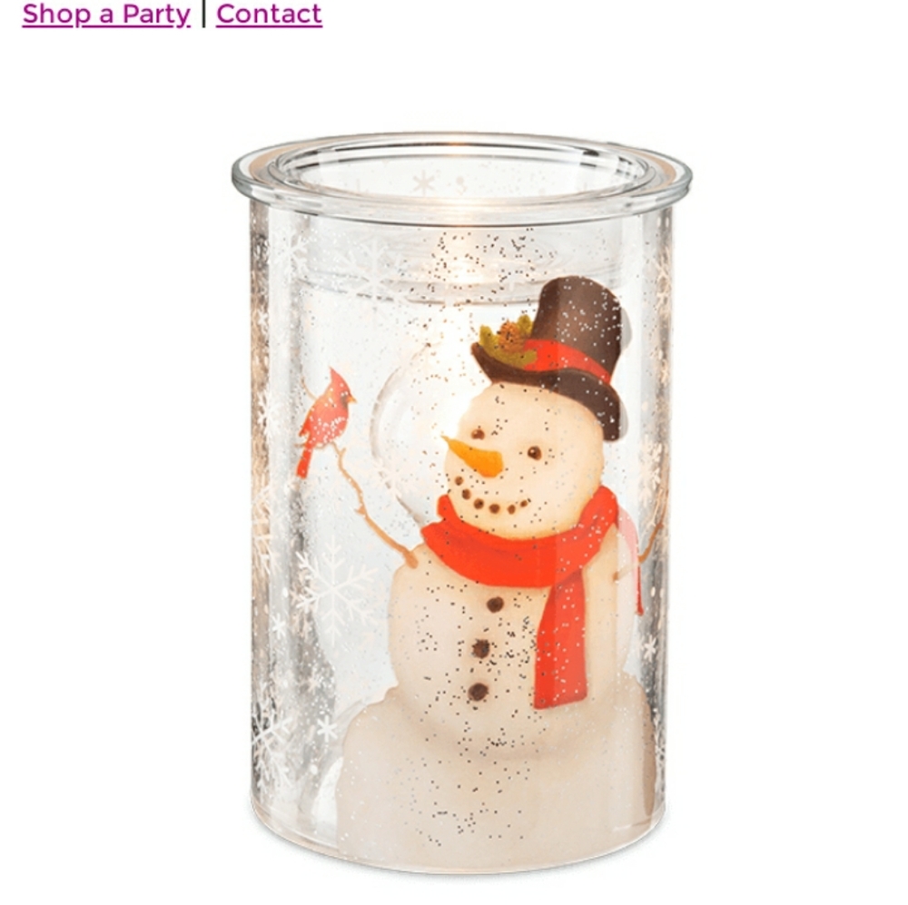 Scentsy Frosted the snowman warmer